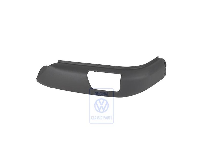 Genuine VW Seat Frame Trim Satin Black - 1J3881318D B41