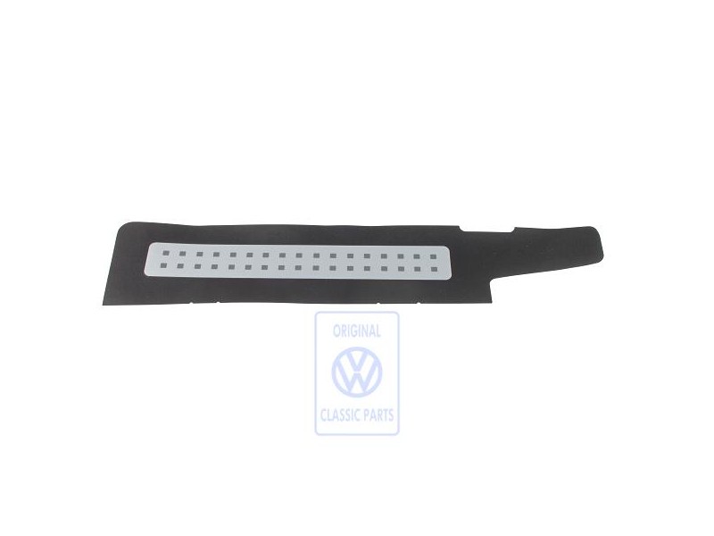Genuine VW Entry Strip Protective Foil Black/Silver - 1J4853806M 61E
