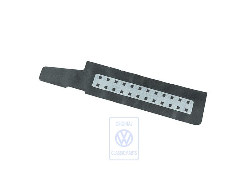 Genuine VW Entry Strip Protective Foil Black/Silver - 1J4853806Q 61E