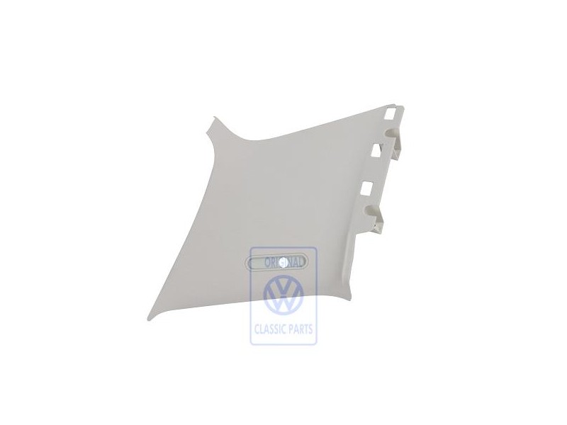 Genuine VW C-Pillar Trim Pearl Grey - 1J4867288D 2XP