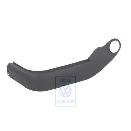 Genuine VW Seat Frame Trim Satin Black - 1J4881317H B41