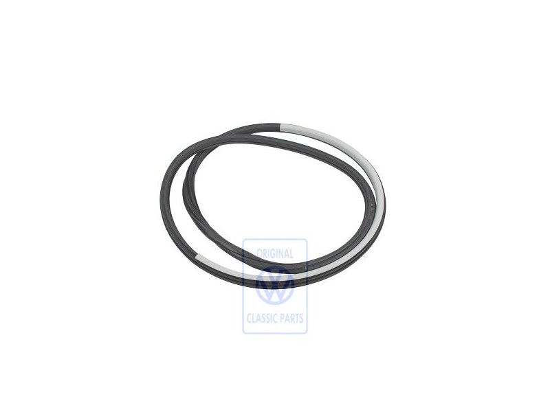 Genuine VW Door Seal, Inner Satin Black/Pearl Grey - 1J6867368B FKL