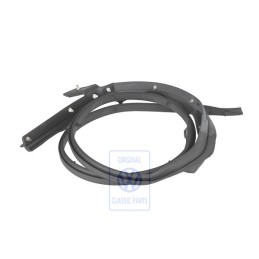 Genuine VW Door Seal, Outer Satin Black - 1J9839697B B41