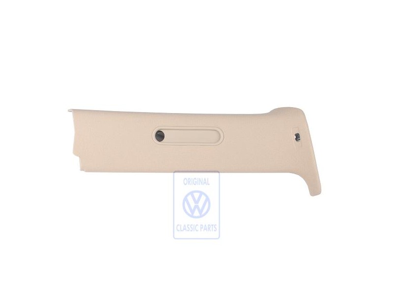 Genuine VW C-Pillar Trim Light Beige - 1J9867241B 2PK