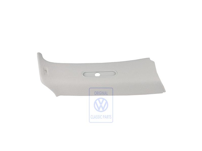Genuine VW C-Pillar Trim Pearl Grey - 1J9867241B 2XP