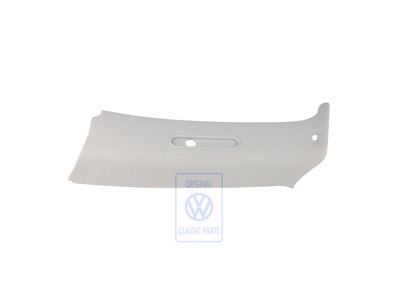Genuine VW C-Pillar Trim Pearl Grey - 1J9867242B 2XP