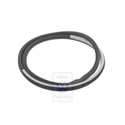 Genuine VW Door Seal, Inner Satin Black/Pearl Grey - 1J9867368B FKL