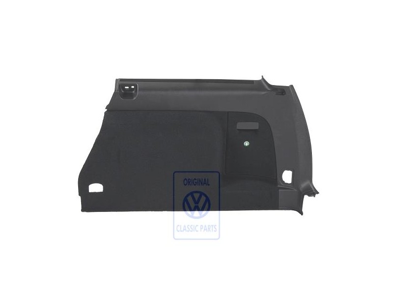 Genuine VW Luggage Compartment Trim Satin Black - 1J9867424T FEE