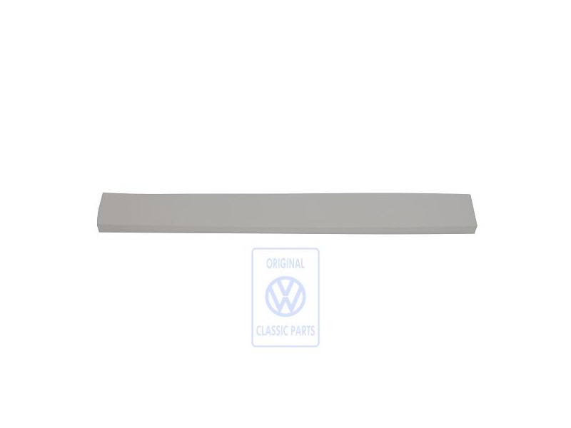 Genuine VW End Trim Pearl Grey - 1J9867617A 2XP