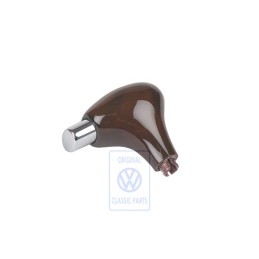 Genuine VW Selector Lever Handle (Wood) Burr Walnut - 3B1713139L 2WE