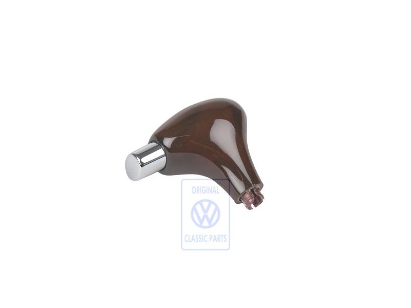 Genuine VW Selector Lever Handle (Wood) Burr Walnut - 3B1713139L 2WE