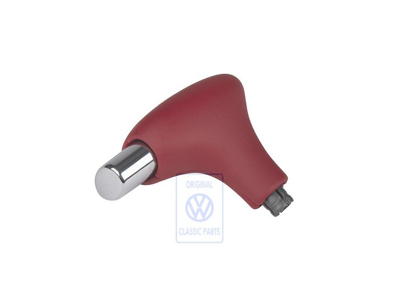 Genuine VW Gearstick Grip (Leather) Red - 3B1713139N 52N