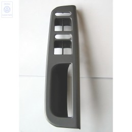 Genuine VW Cover Satin Black/Silver Blue Metallic - 3B1867171C RBA