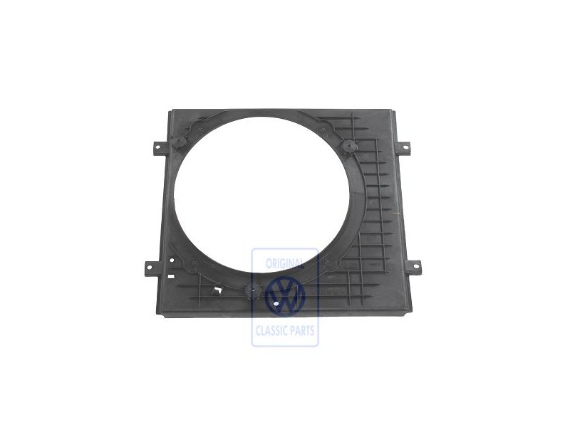 Genuine VW Fan Ring Satin Black - 1J0121207 B41