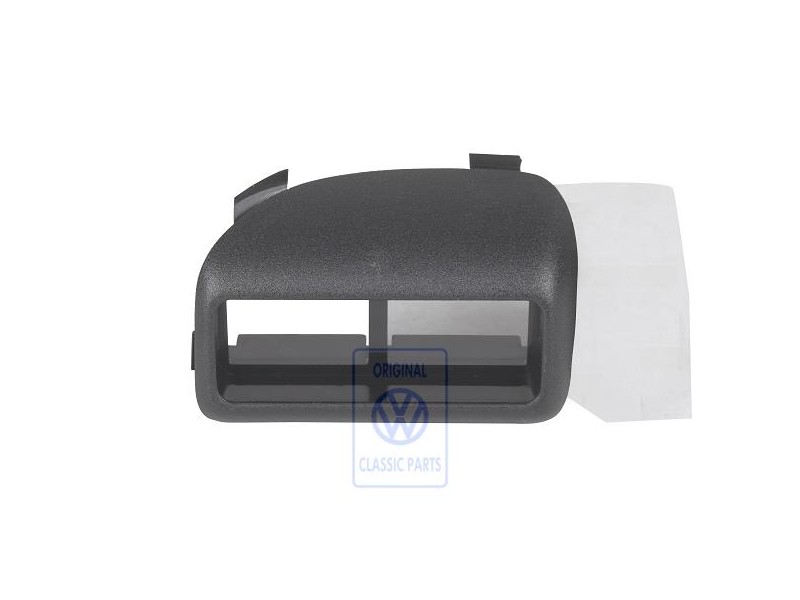Genuine VW Trim Satin Black - 1J0858105 01C