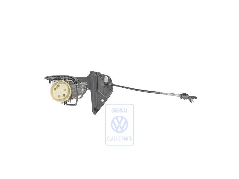 Genuine VW Exterior Mirror Housing Satin Black - 1J1857508 01C