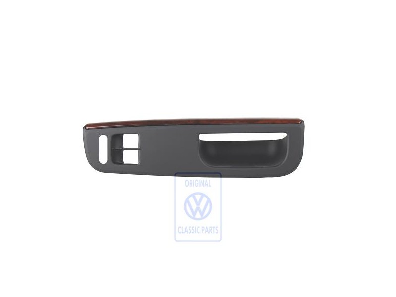 Genuine VW Cover Satin Black/Nut - 1J3867171 FEQ