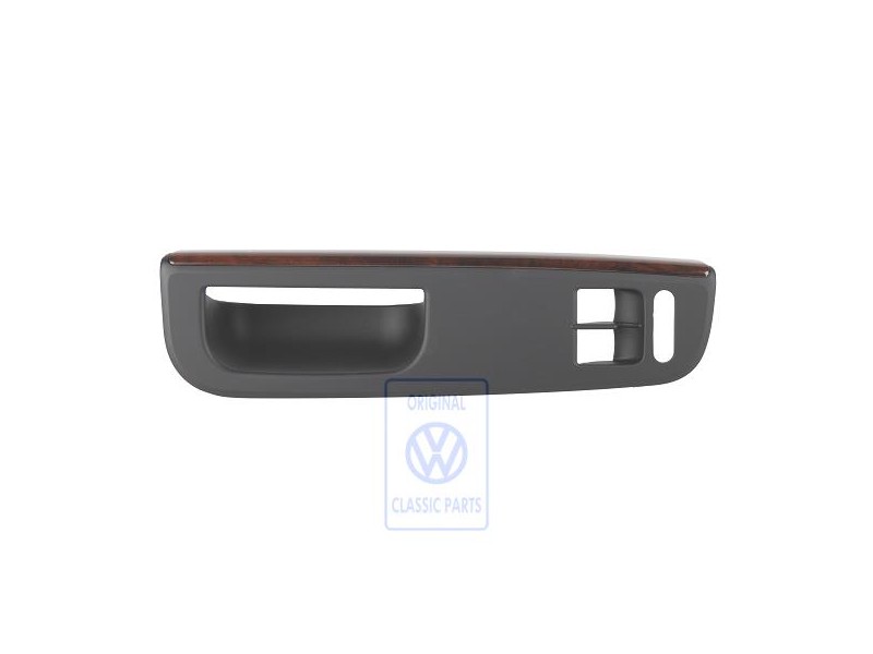 Genuine VW Cover Satin Black/Nut - 1J3867172 FEQ