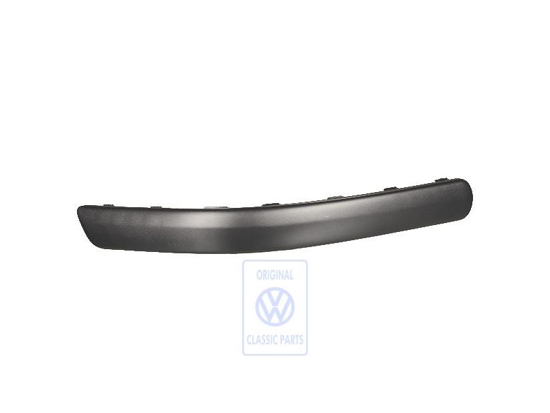 Genuine VW Trim Strips For Bumper Satin Black - 1J6807791 B41