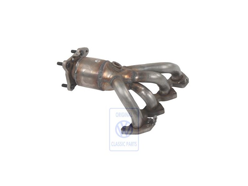 Genuine VW Exhaust Manifold With Catalytic Converter - 036253052GX