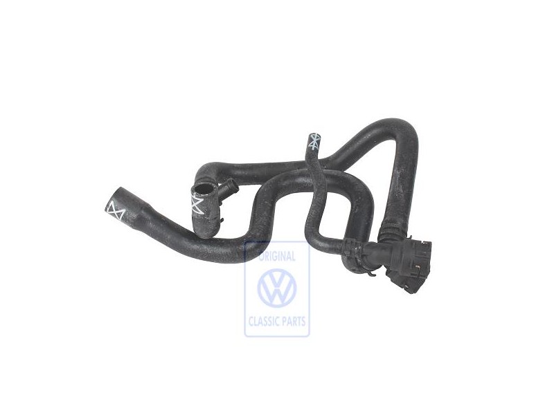 Genuine VW Coolant Hose With Quick Release Coupling - 1J0121156BG