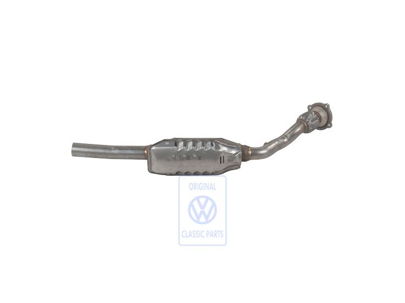 Genuine VW Exhaust Pipe With Catalyst - 1J0254502EX