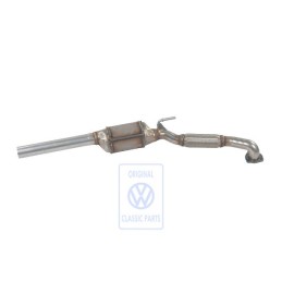 Genuine VW Exhaust Pipe With Catalyst - 1J0254505PX