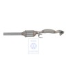Genuine VW Exhaust Pipe With Catalyst - 1J0254505SX