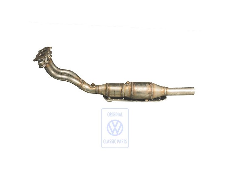 Genuine VW Exhaust Pipe With Catalyst - 1J0254507MX