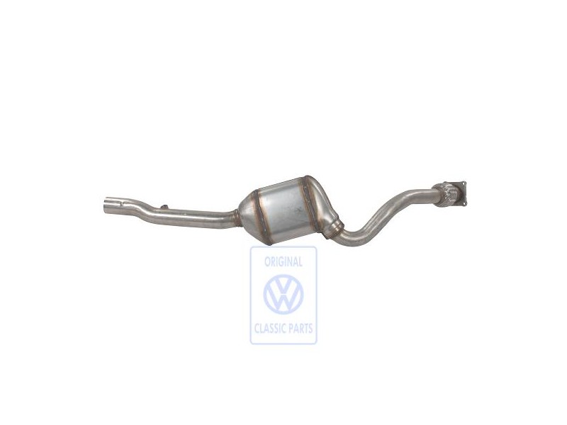 Genuine VW Exhaust Pipe With Catalyst - 1J1253058QX
