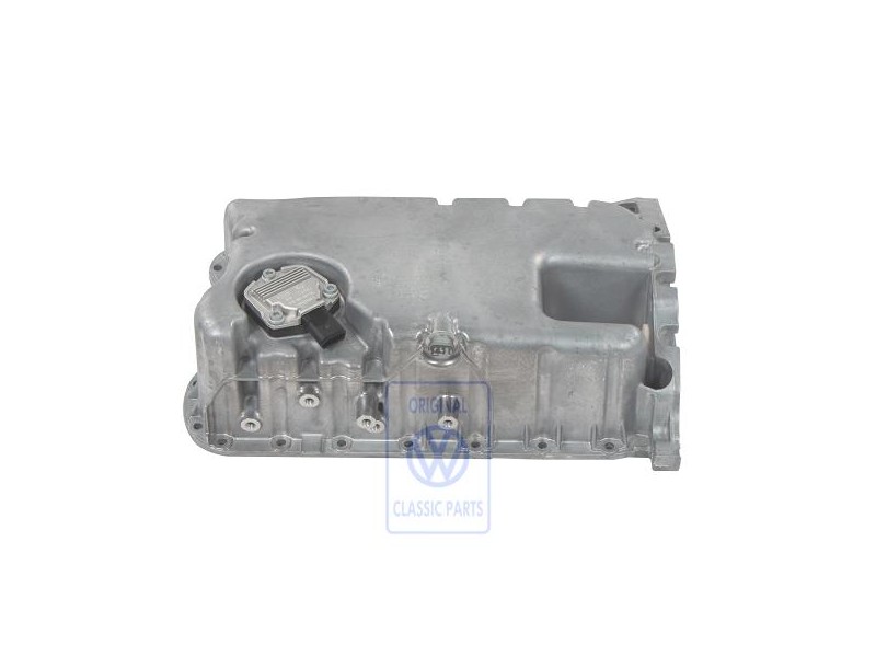 Genuine VW Engine Oil Sump With Oil Level Sensor - 066103601F
