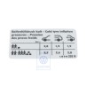 Genuine VW Data Plate For Tyre Pressure - 1J0010292B