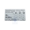 Genuine VW Data Plate For Tyre Pressure - 1J0010292H