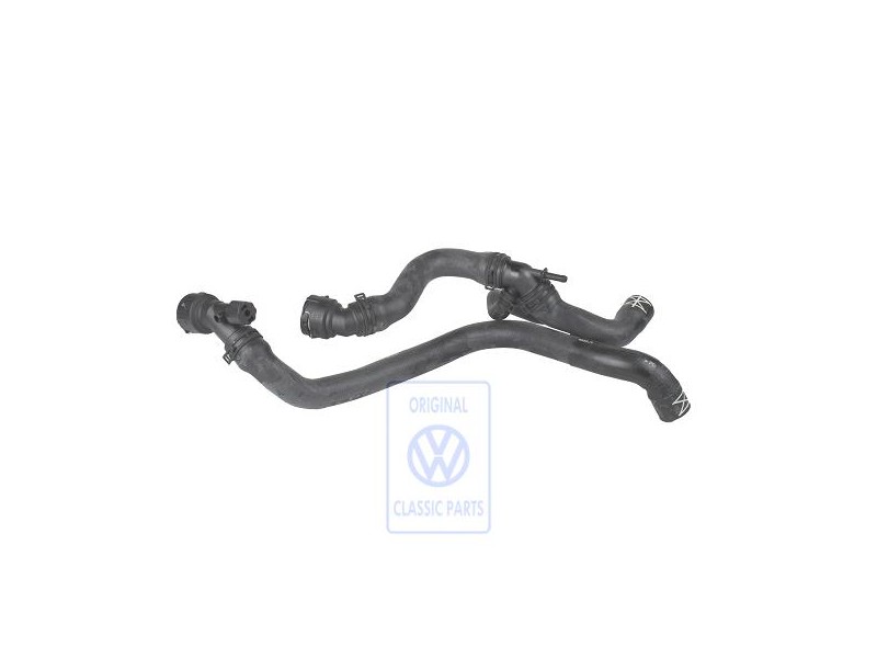 Genuine VW Coolant Hose - 1J0121049F