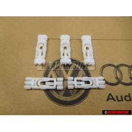 5x Genuine VW Rain Gutter Roof Moulding Trim Clip - 1H0853733B