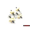 4x VW Classic Parts Front Headlight Adjuster, Adjusting Screw, Joint - 533941141