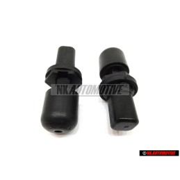 2x Genuine VW Rear Boot Tailgate Adjustable Stop Compress Buffer - 1K8827761D