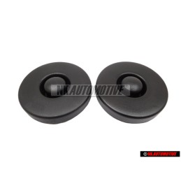 2x Genuine VW Front Suspension Strut Top Mount Cover Cap - 171412359 01C