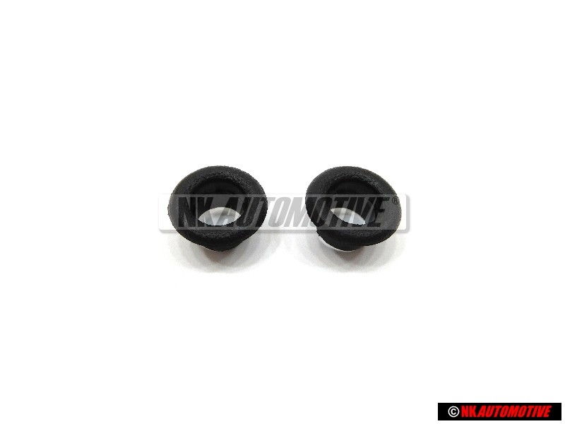 2x Genuine VW Door Lock Knob Insert Grommet - 171837355 043