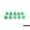 10x Genuine VW Side Moulding Trim Clip Grommet - 1H0853586