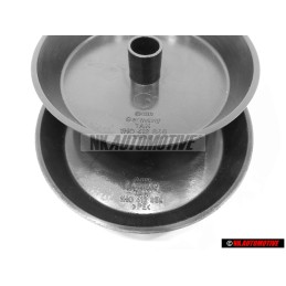 2x Genuine VW Front Suspension Strut Top Mount Cover Cap - 1H0412359