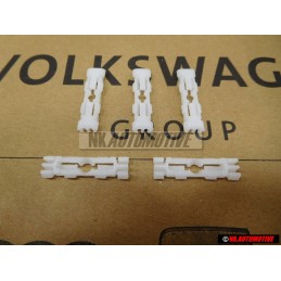 5x Genuine VW Molding Roof Retaining Clip - 191853733A