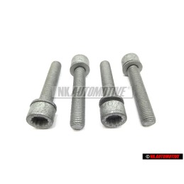 4x Genuine VW Rear Caliper Carrier Socket Head Bolt - N 91168901