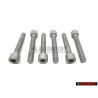 6x Genuine VW Inner Multi Point Socket Head Bolt M8x48 - N 91108201