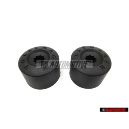 2x Genuine VW Wheel Bolt Lug Nut Cover Cap - 1K0601173 9B9