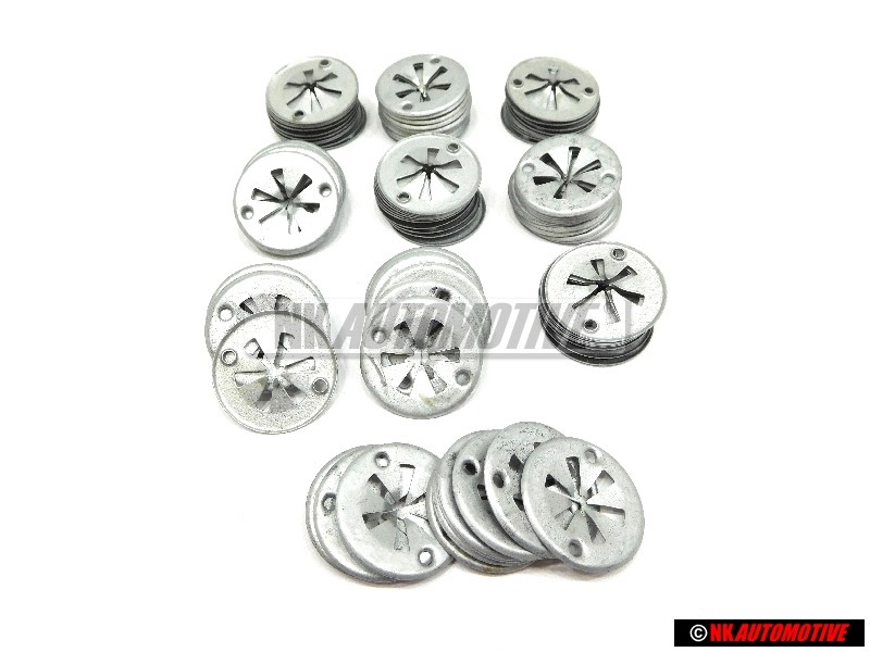 100x Genuine VW Clamping Washer 5x30 - N 90335004
