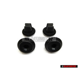 4x Genuine VW Expanding Nut - 1H6827584A