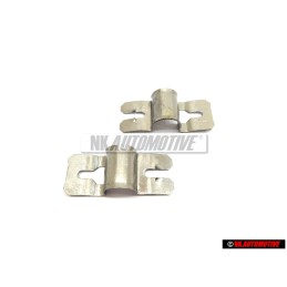 2x Genuine VW Clip For Brake Cable Golf Mk2 - 191609207