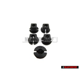 5x Genuine VW Expanding Nut - 533853139