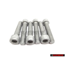 6x Genuine VW Socket Head Bolt With Inner Multipoint Head - N 90991102